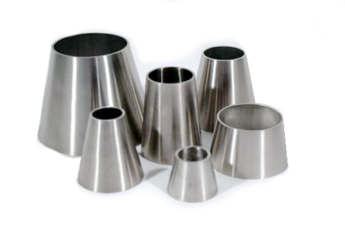 3 INCH 2.5 INCH STAINLESS STEEL CONE REDUCER EXHAUSTS FABRICATION 