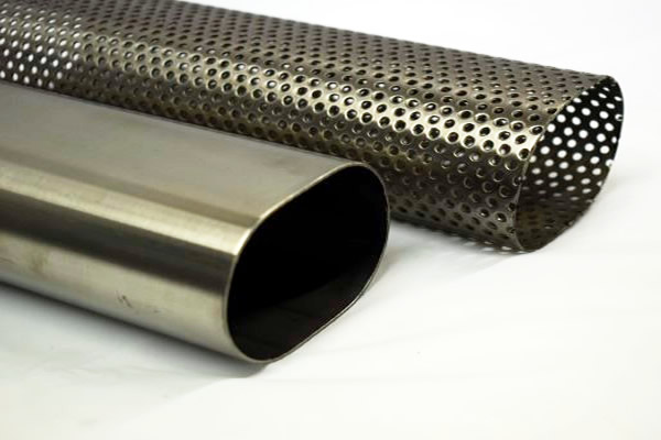 63.5MM 2.5" STAINLESS STEEL PERFORATED TUBE ALL LENGTHS EXHAUST REPAIR SILENCER