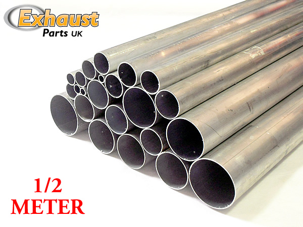 Aluminium Tube 3.5 - 88.9mm x 16swg - Length 500mm - Exhaust Parts UK