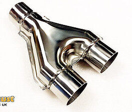 "Y" Performance Exhaust Section Stainless Steel