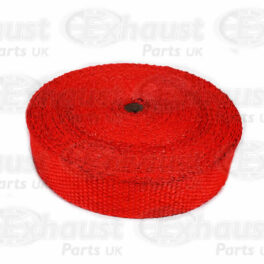 Exhaust Heat Wrap Red Coloured