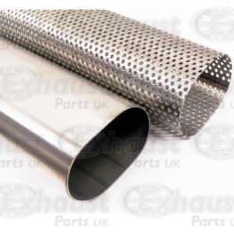 304 Grade Stainless Steel Oval Exhaust