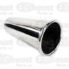 Exhaust Tail Pipes Stainless Steel Out-Verted Tips 76mm - 3" - Image 2