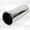 Exhaust Tail Pipes Stainless Steel Out-Verted Tips 76mm - 3"