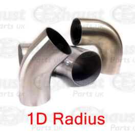 - 90 Degree Exhaust 2D Mandrel Bend T304 Stainless Steel 76mm 1.5mm Wall 3 