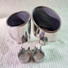 Large Audi RS6 RS7 RS5 RS4 RS3 Conversion kit Trims Style Exhaust tailpipe TIPS - Image 2