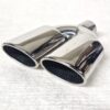 Classic AMG Twin Oval Stainless Tailpipe Trim
